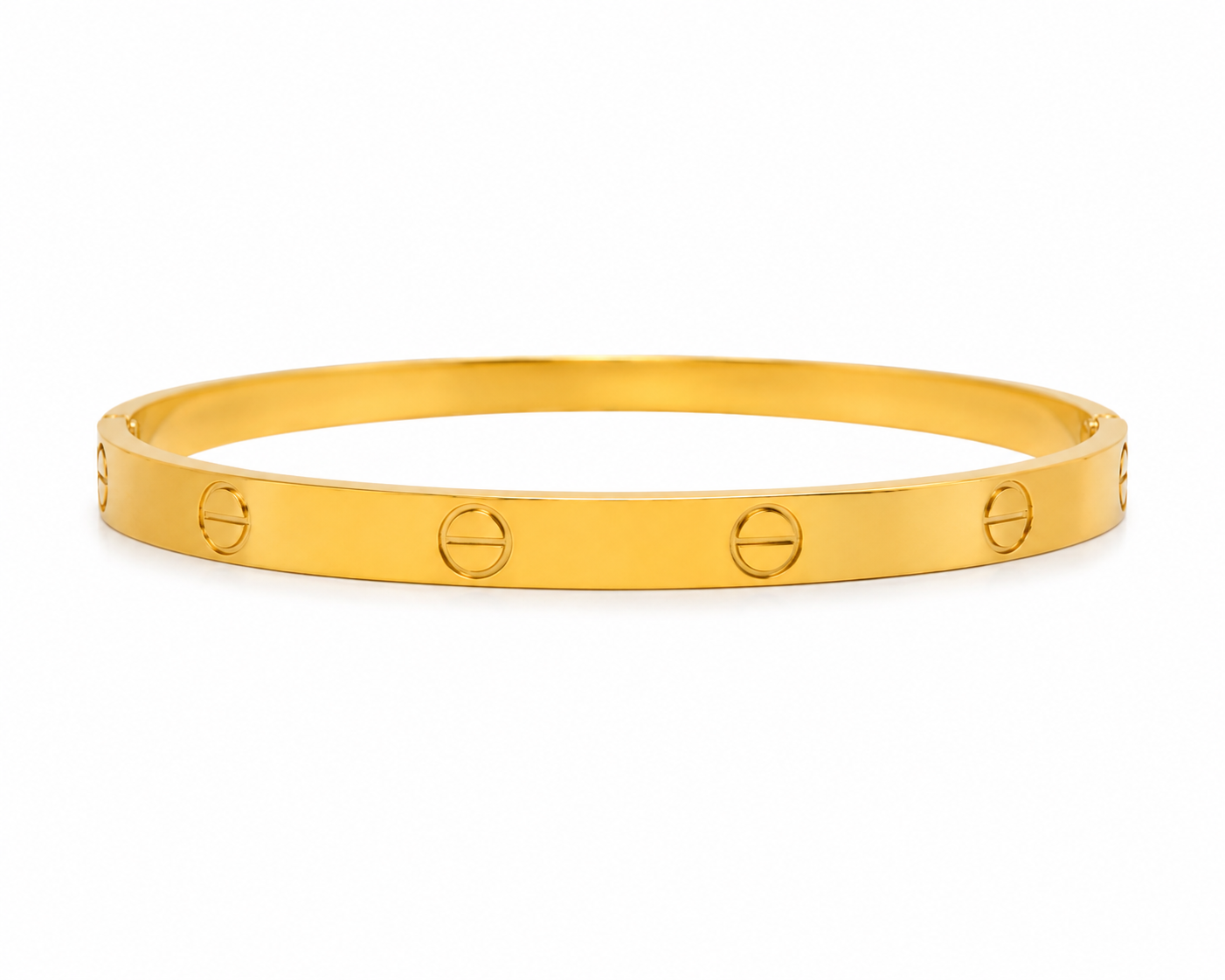Lunara Luxe Screw Bangle