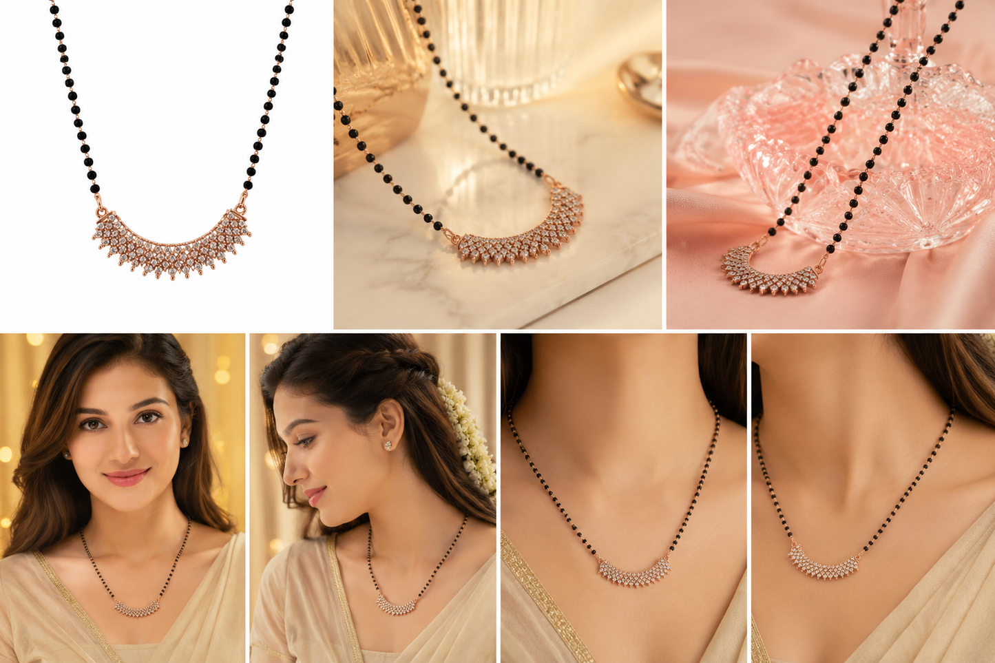 Celestia Rose Mangalsutra