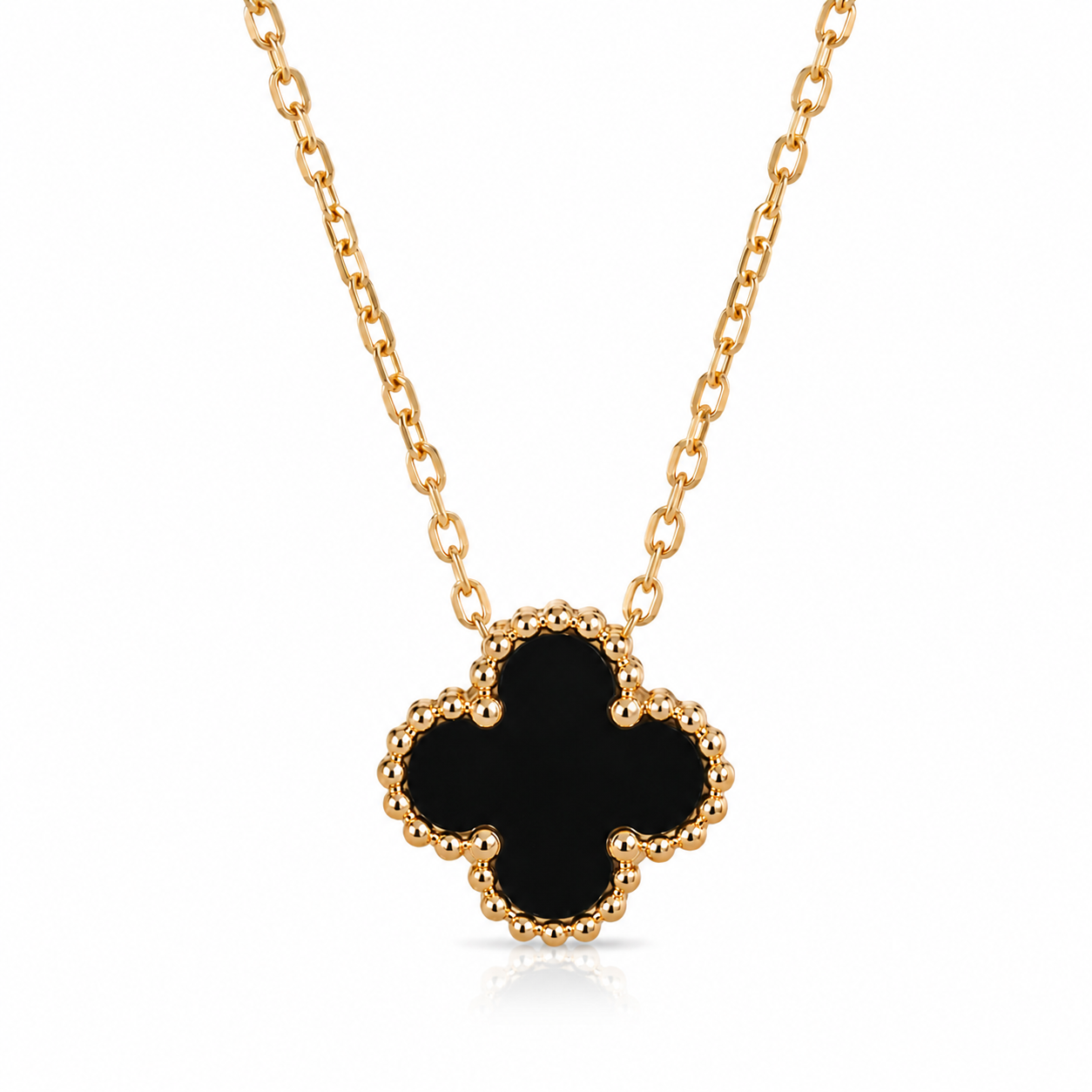 Noir Clover Luxe Pendant