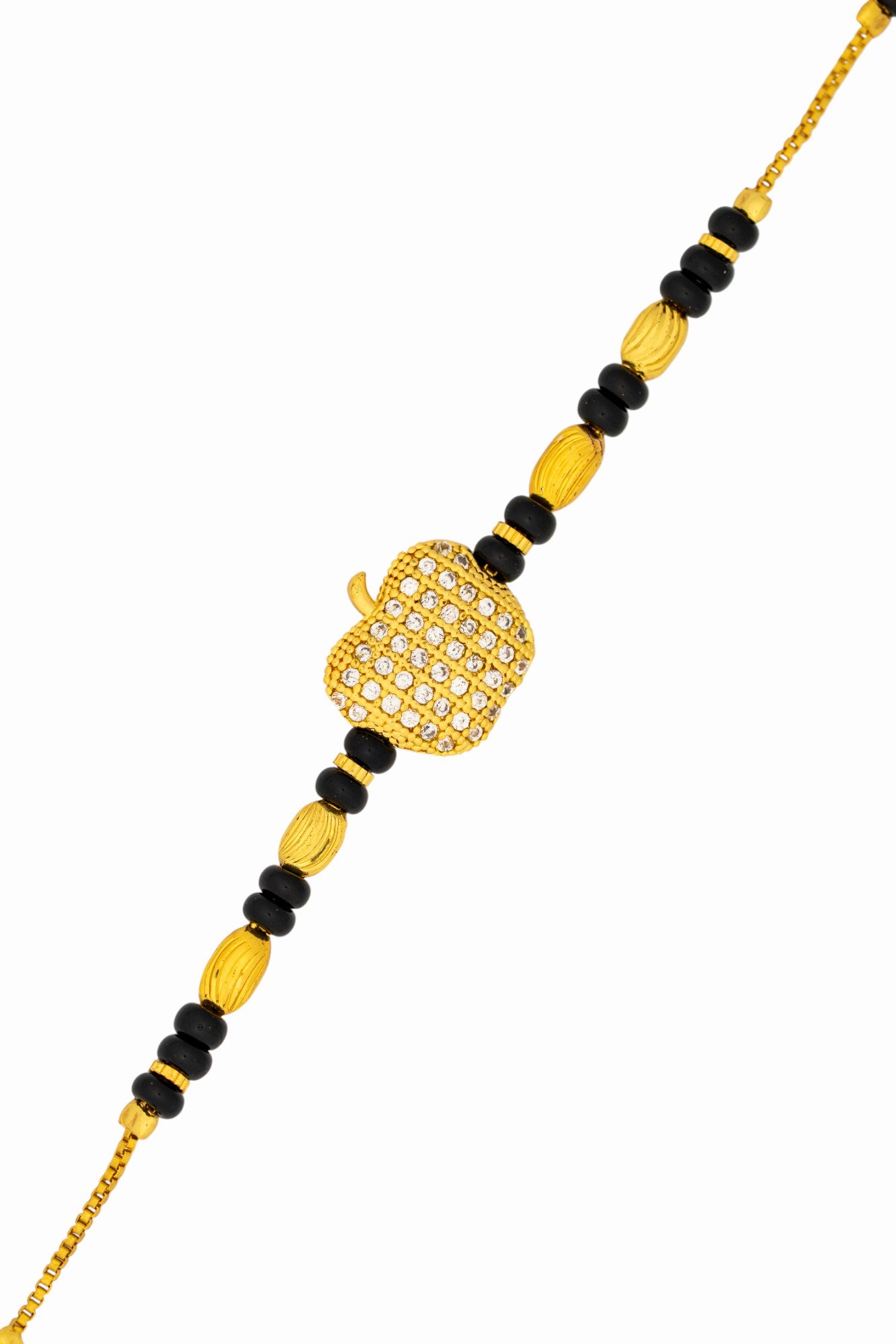 Gold Plated Anti-Tarnish Mangalsutra Bracelet