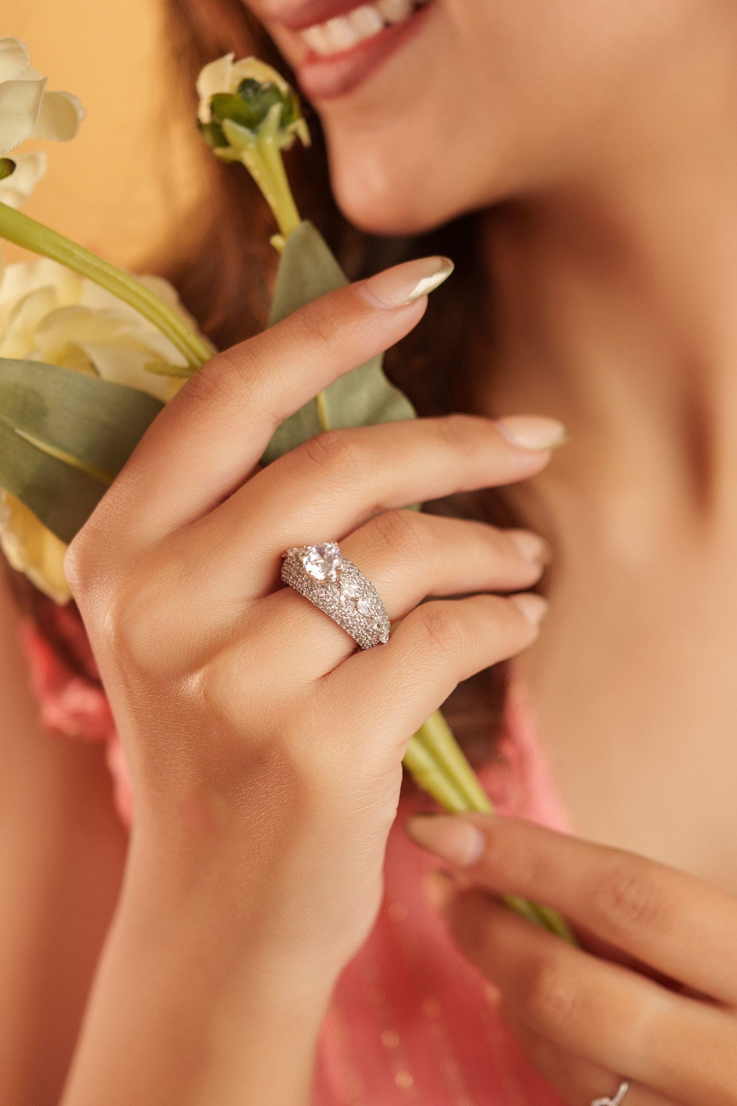 925 Pure Silver Fine Ranisa Ring