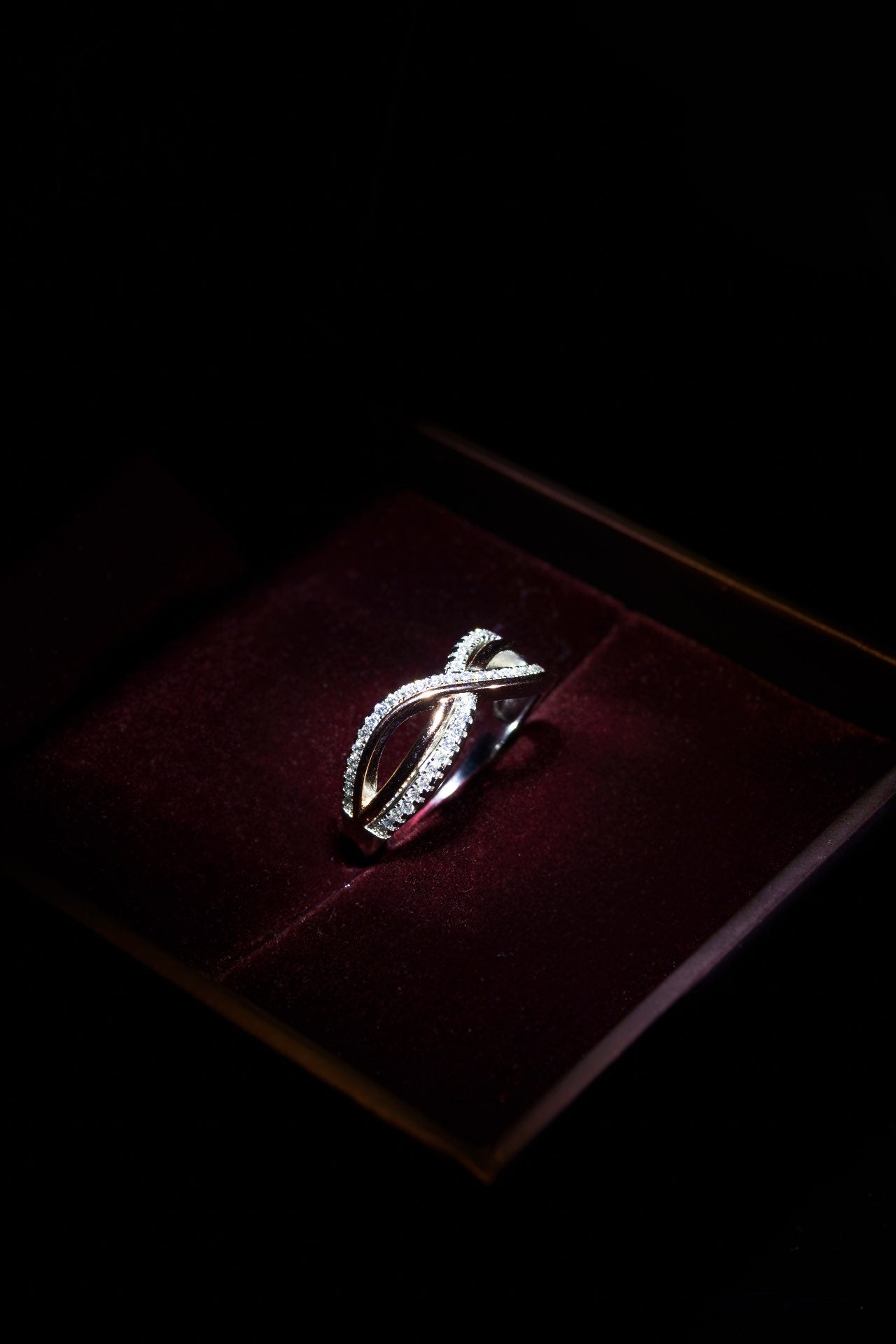 Fine 925 Pure Silver Fine Infinity Ring