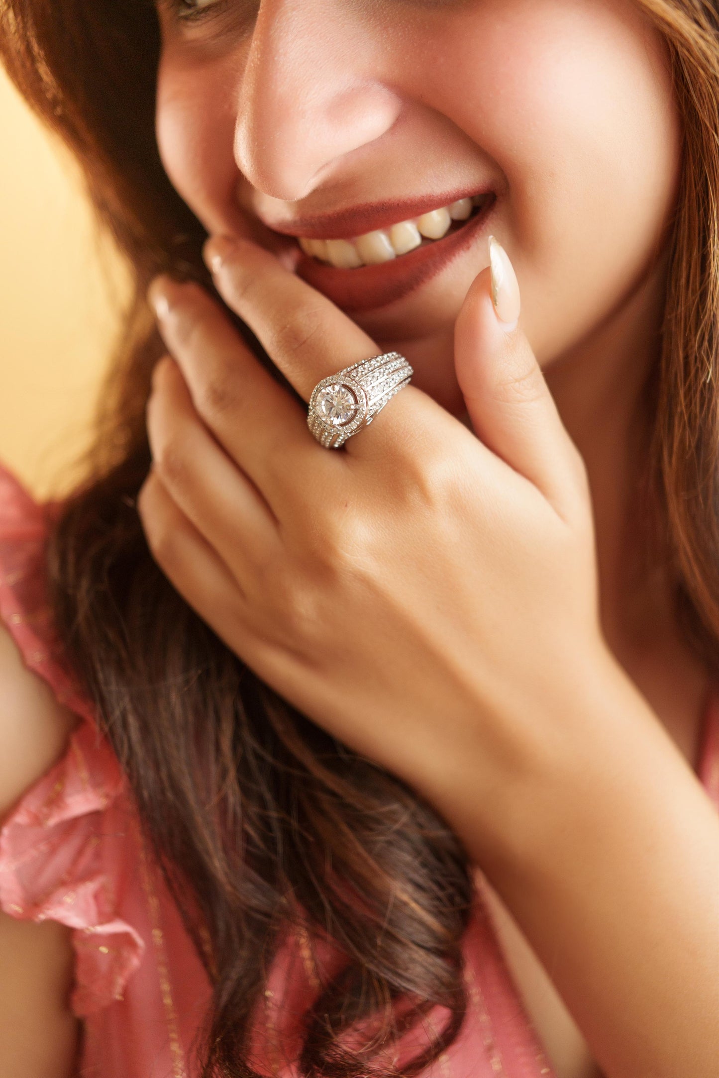 925 Pure Silver Fine Baisara Ring