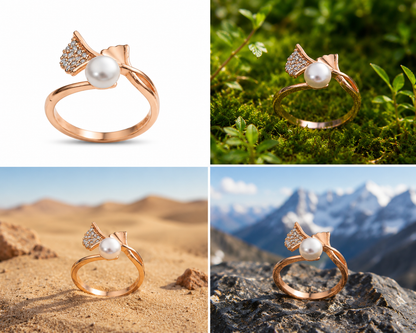 Celestia Pearl  Ring