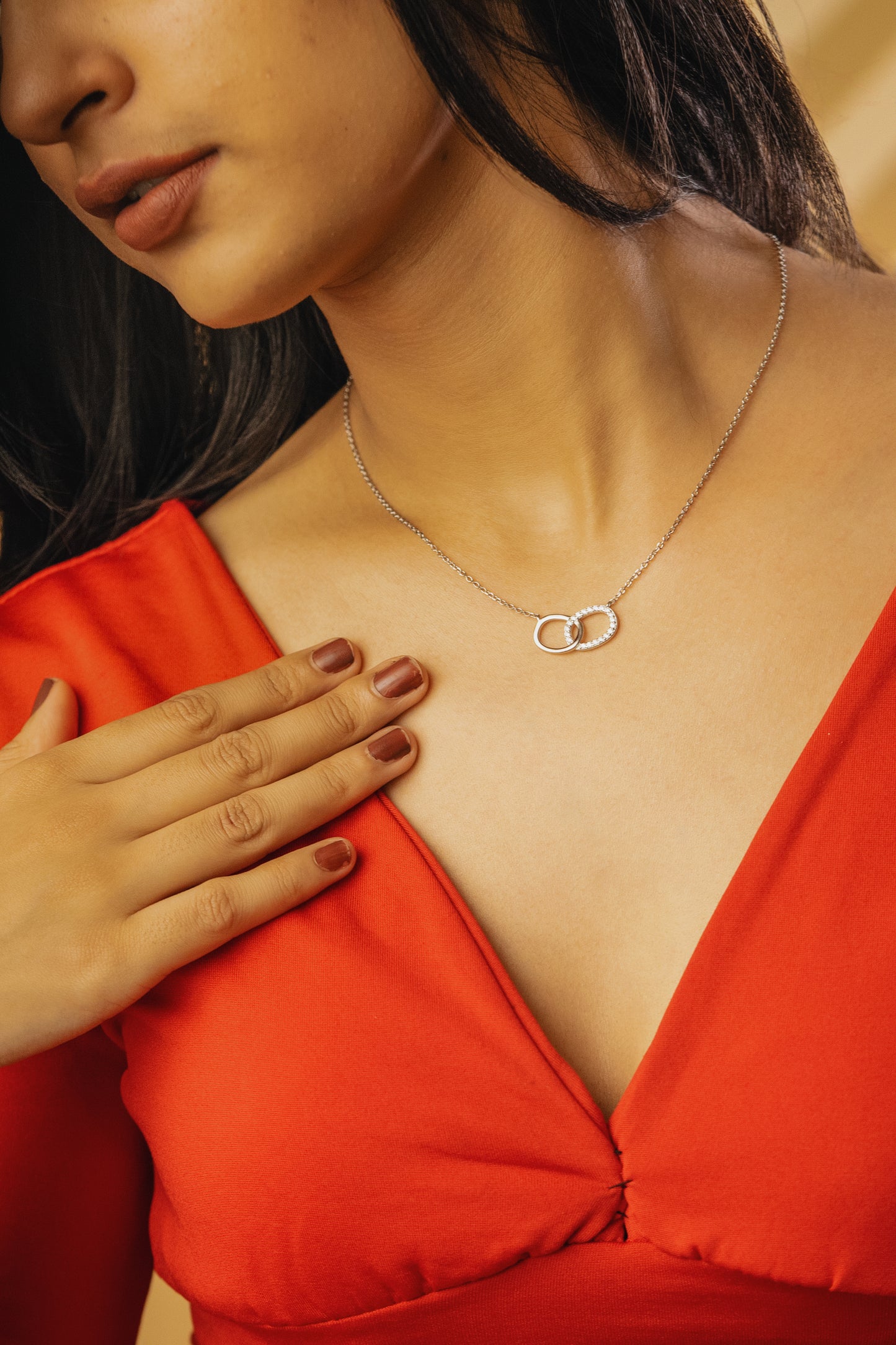 The Forever Link 925 Pure Silver Fine Pendant