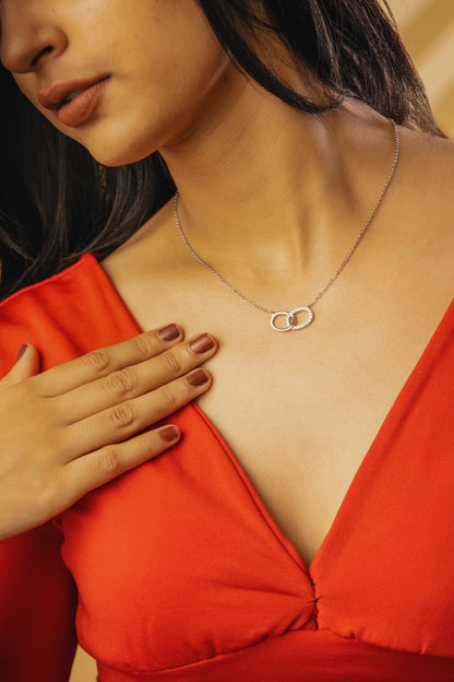 The Forever Link 925 Pure Silver Fine Pendant