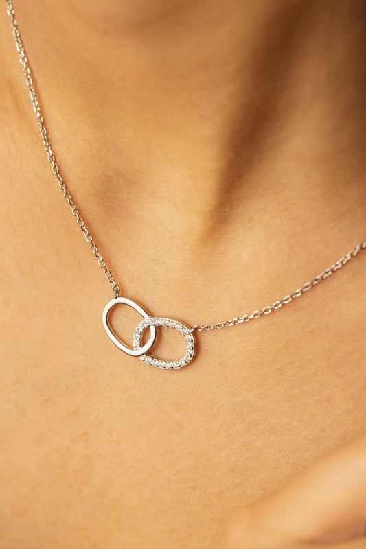 The Forever Link Fine Silver Pendant