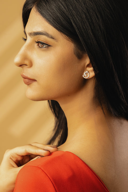 Natures Fine Silver Earrings