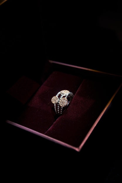 The Galaxy 925 Pure Silver Fine Ring