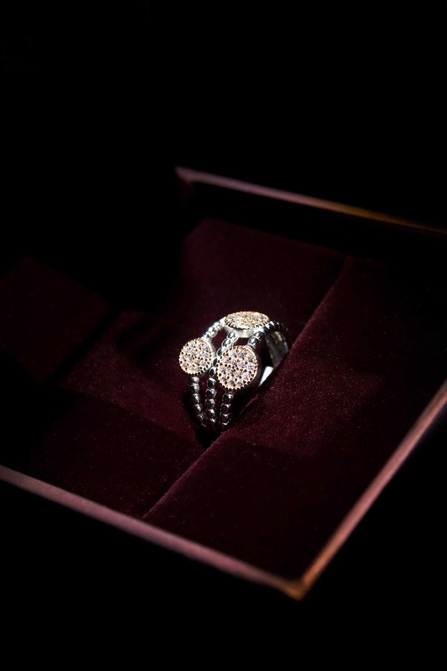 The Galaxy 925 Pure Silver Fine Ring