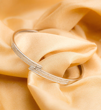 The Twine Fine Silver Bracelet