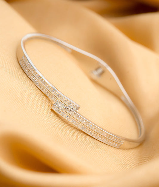 The Twine Fine Silver Bracelet