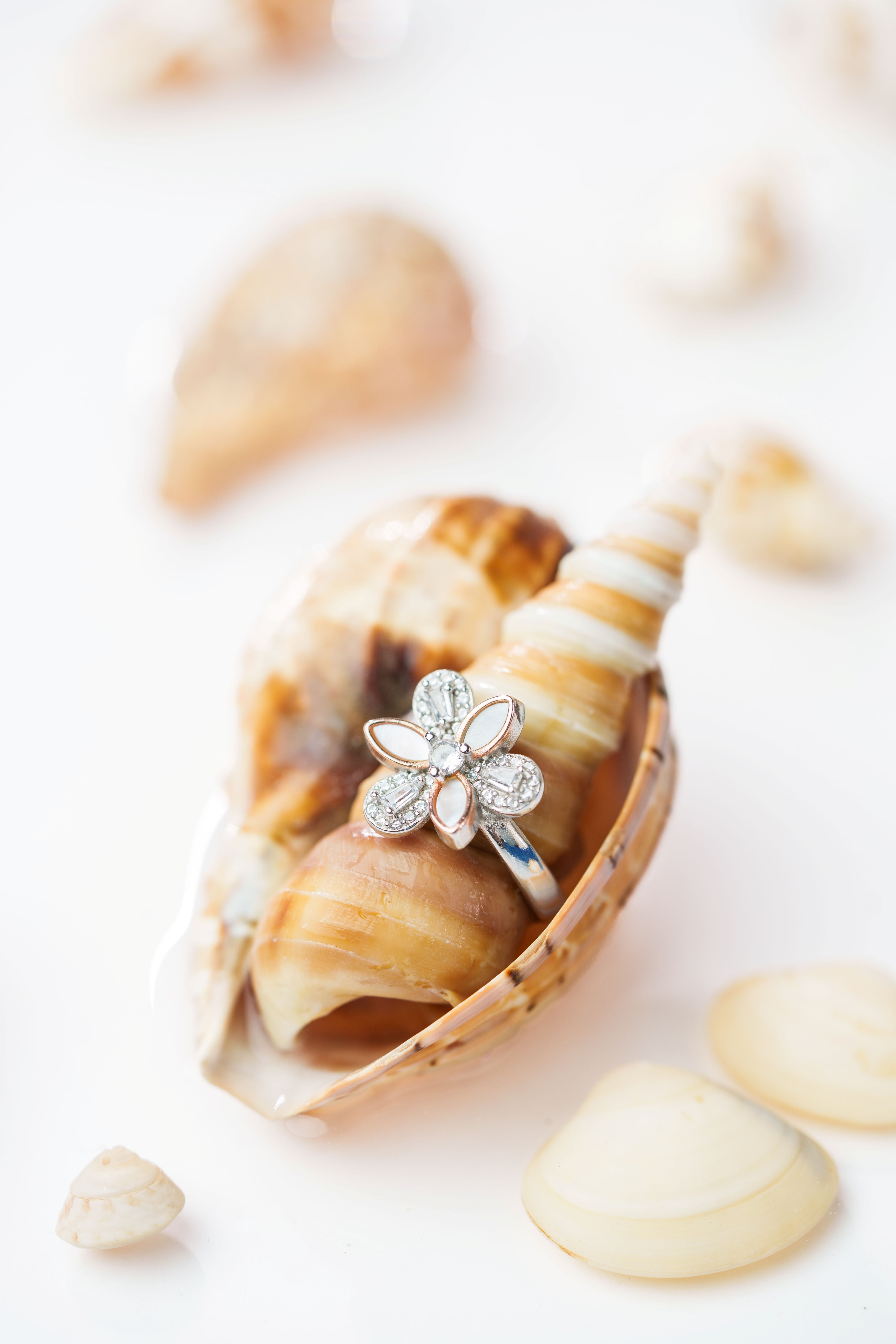 The Summer Flower 925 Pure Silver Fine Ring