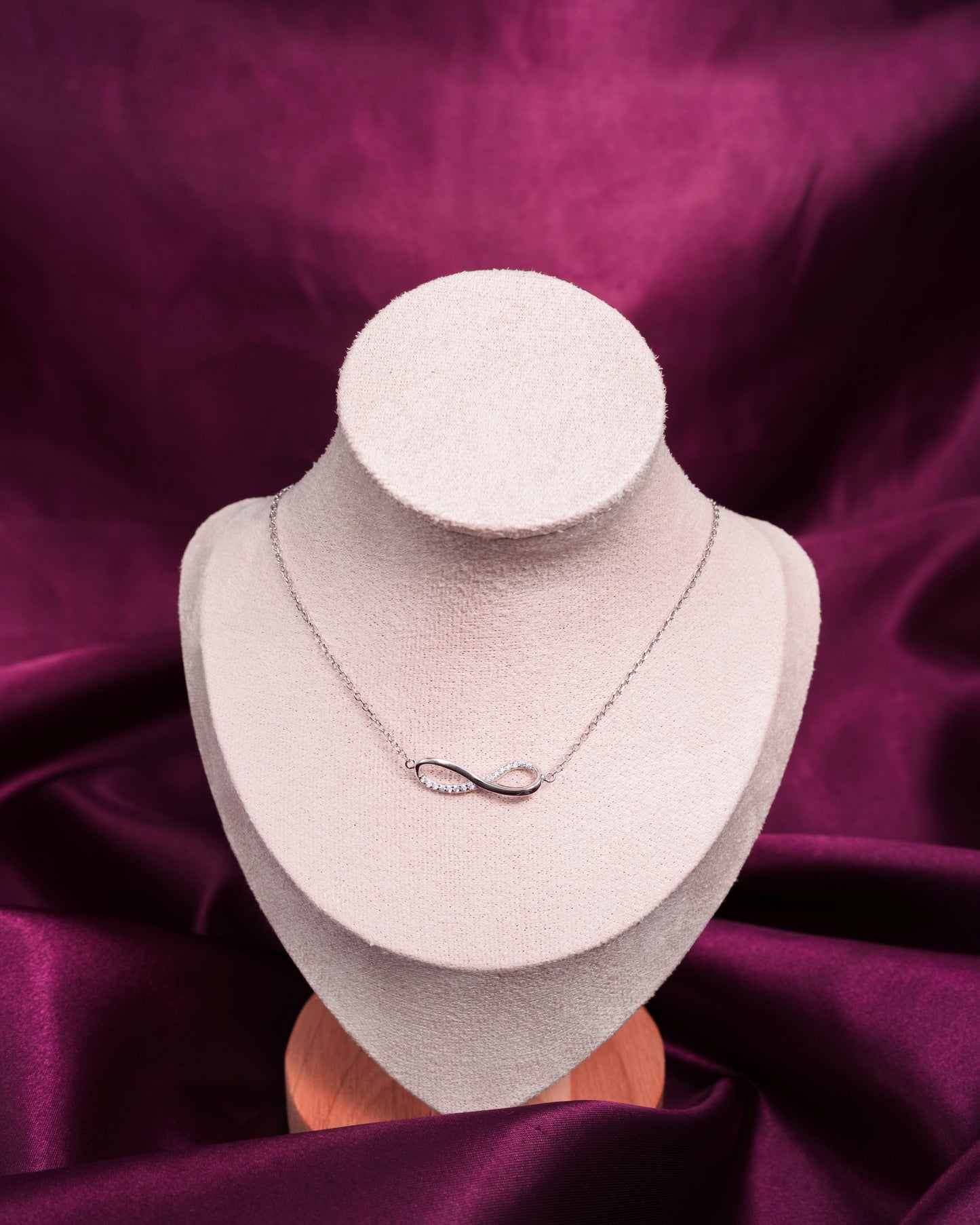 The Infinity Fine Silver Pendant