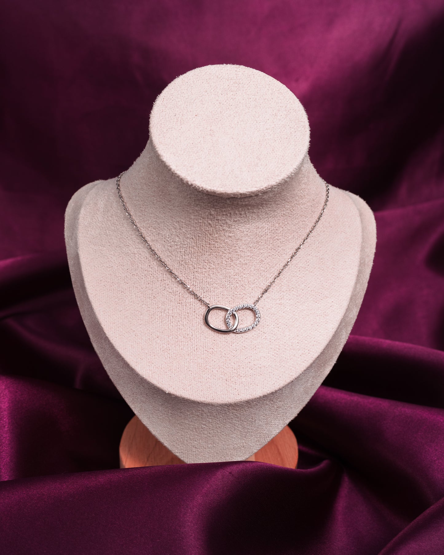 The Forever Link 925 Pure Silver Fine Pendant