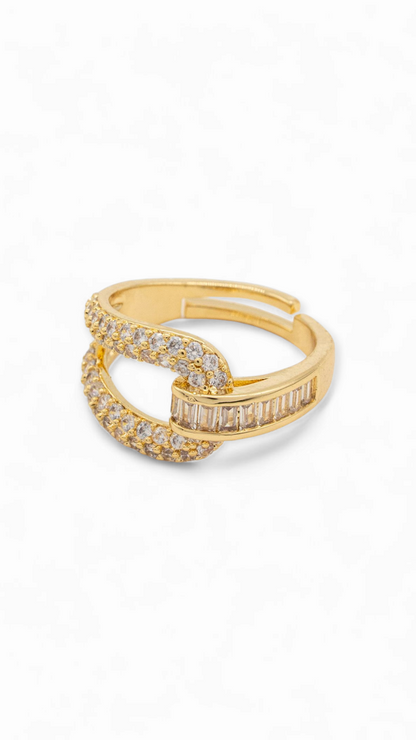 Gold Plated Banquet Ring