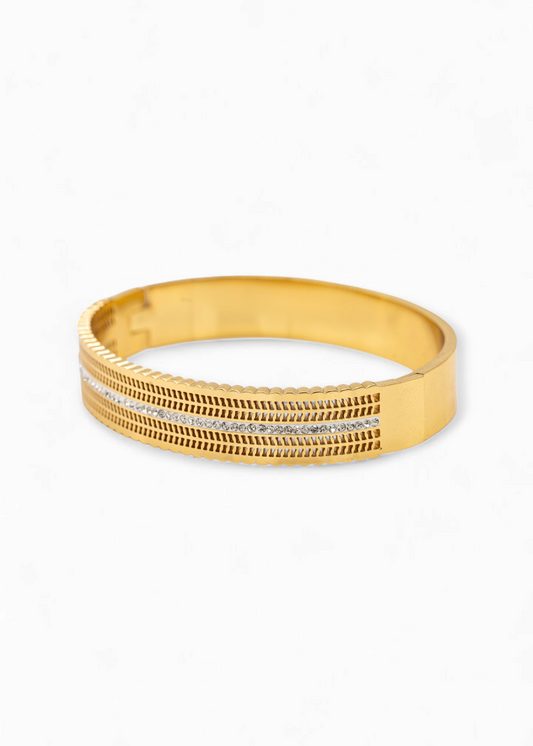 Gold Plated Designer Bangle