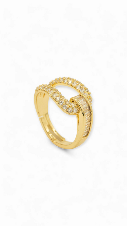 Gold Plated Banquet Ring