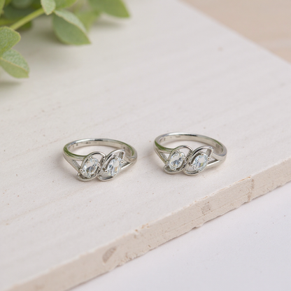 925 Fine Silver Cosmic Toe Rings