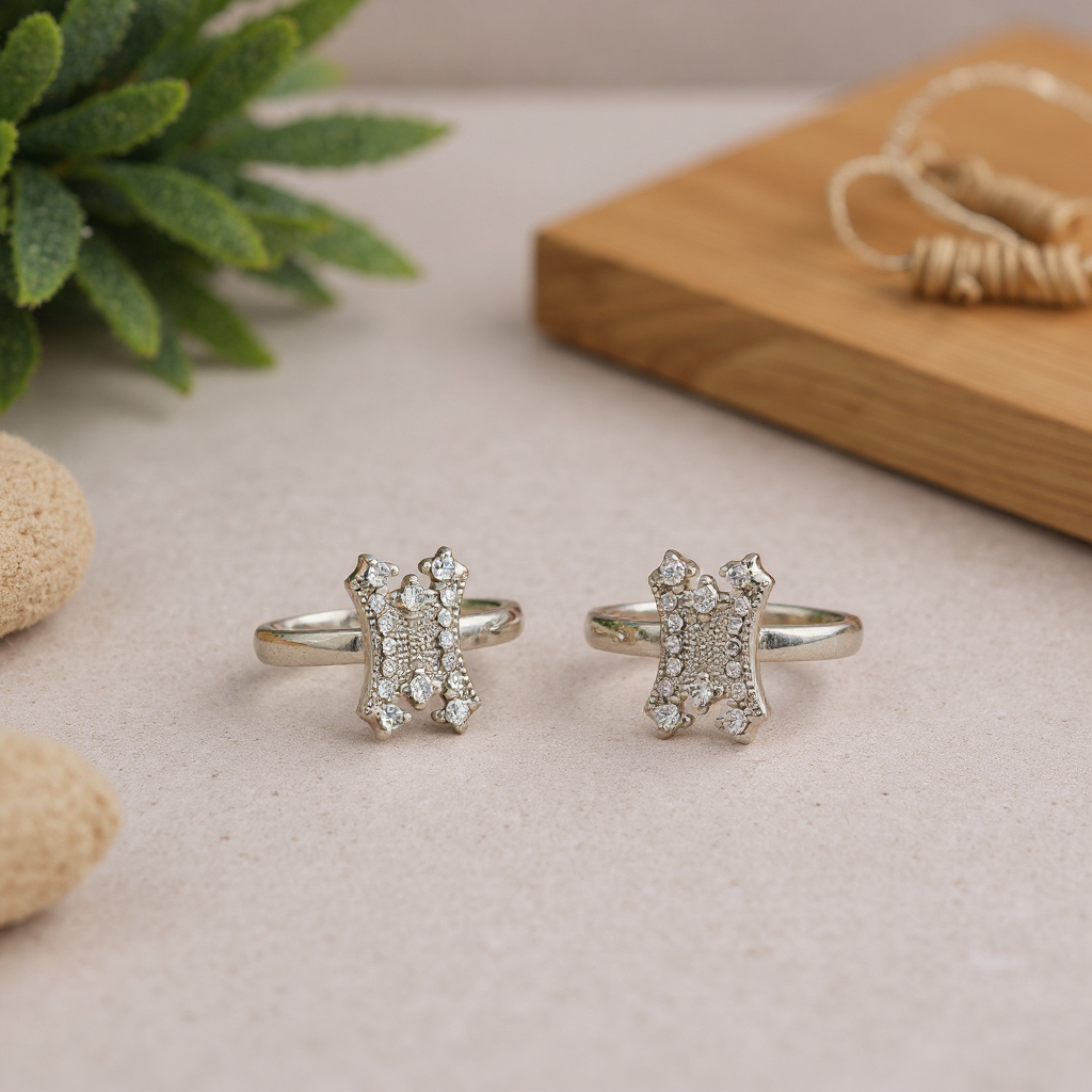 925 Fine Silver Toe Rings