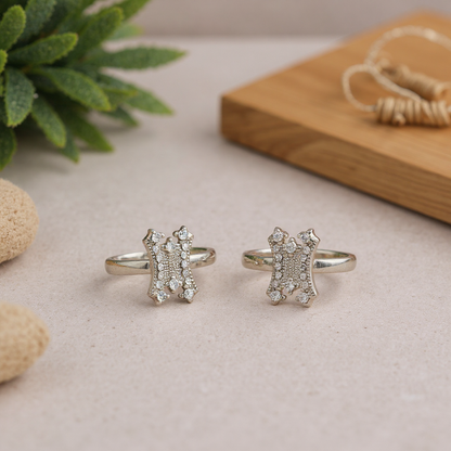 925 Fine Silver Toe Rings