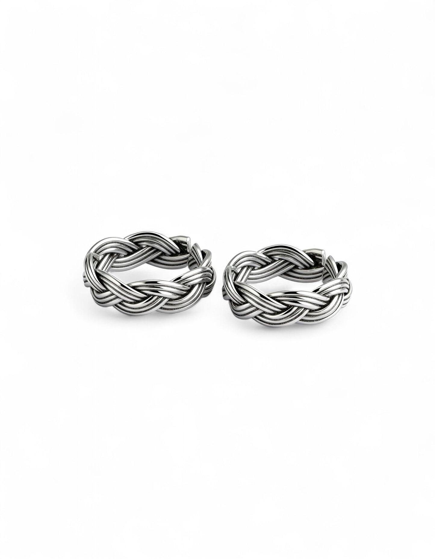 925 Fine Silver Laurel Toe Rings