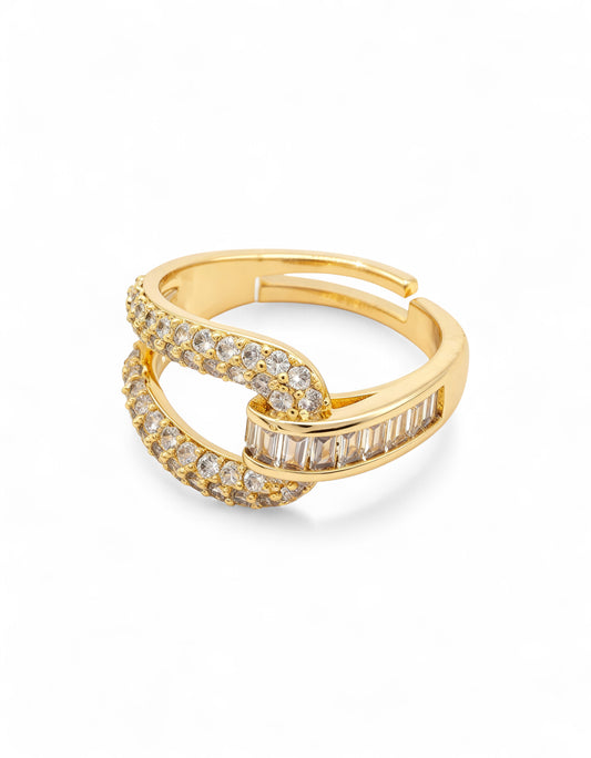 Gold Plated Banquet Ring