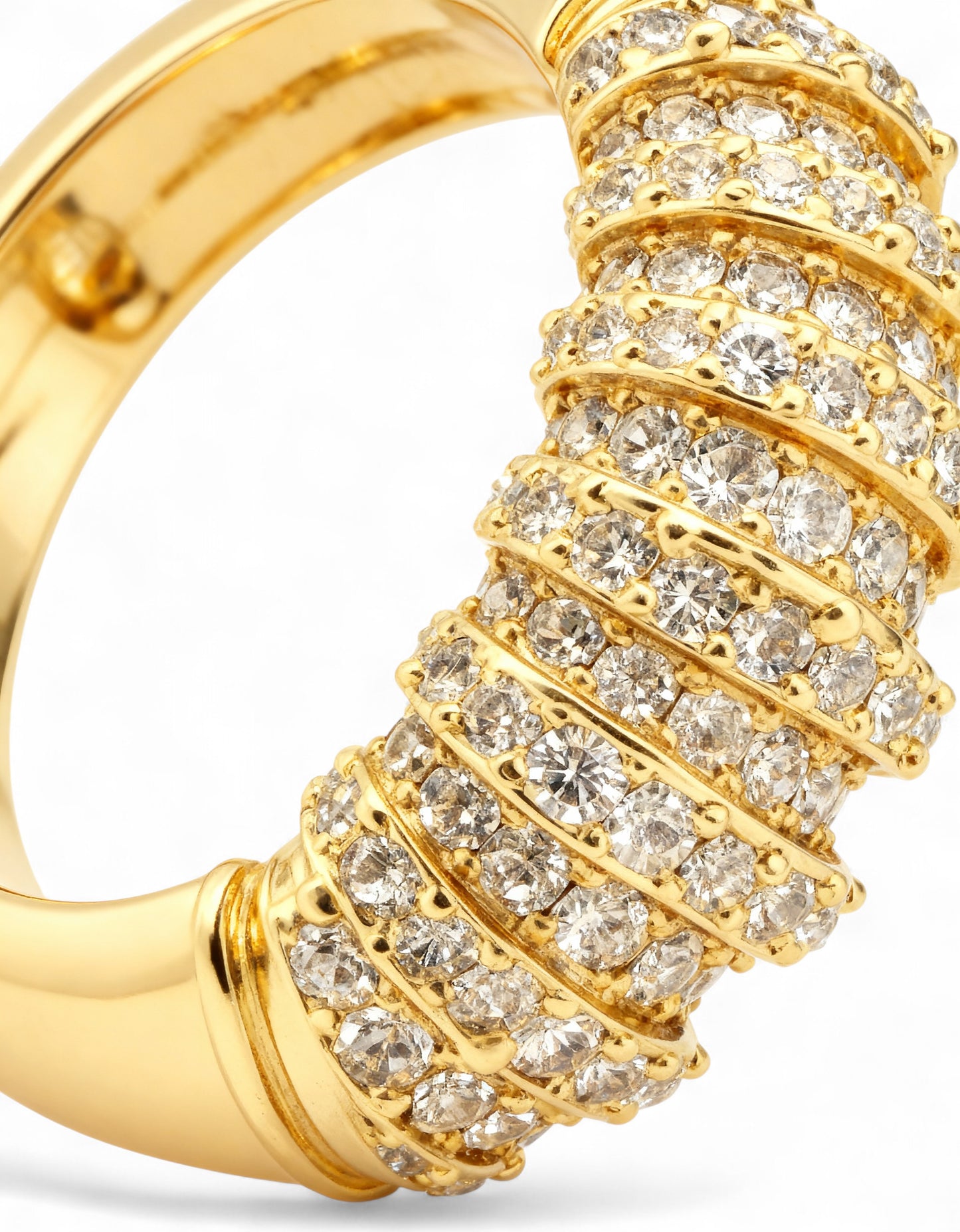 Gold Plated Cocktail Ring